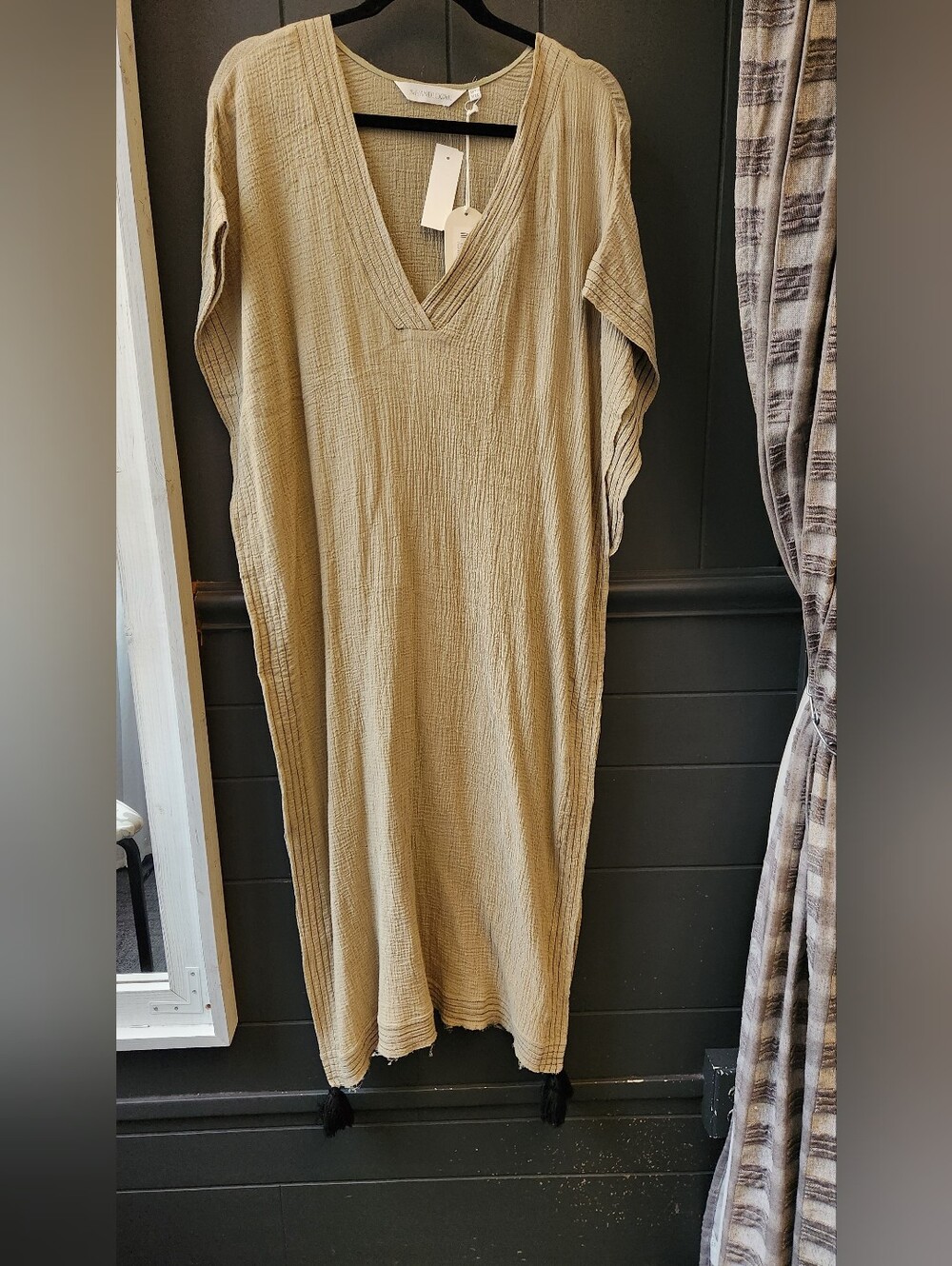 Handloom Gauze Tunic Dress